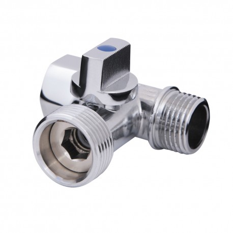 Кран приладовий кульовий Thermo Alliance Forte 1/2"х3/4"х1/2" SF186W152015