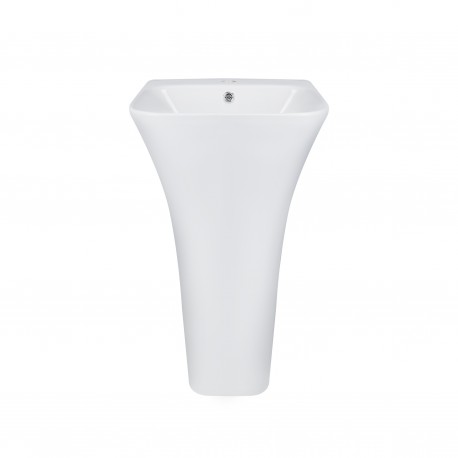 Раковина для підлоги моноблок Qtap Crow 445x420x840 White QT0511G315WN