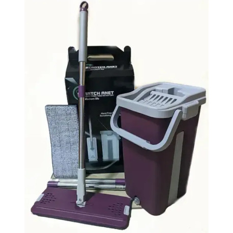ШВАБРА С ВЕДРОМ И АВТОМАТИЧЕСКИМ ОТЖИМОМ CLEANING EXPERT 2407