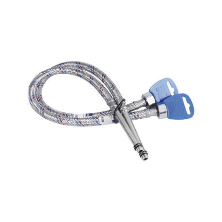 Гнучка підводка для води Thermo Alliance Standart М10 50 см (пара) SD396W50L