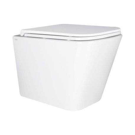 Унитаз подвесной Qtap Tern с сиденьем Soft-close QT17332303ASW