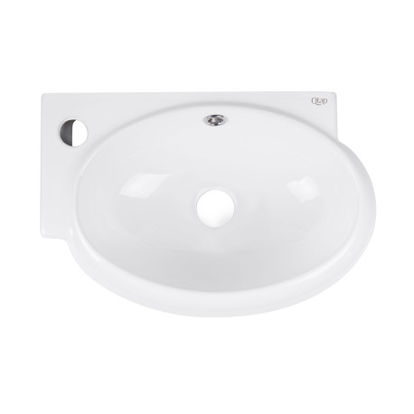Раковина Qtap Leo 430x285x160 White QT11111008RW