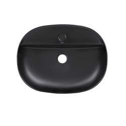 Раковина-чаша Qtap Scorpio 500x380x120 Matt black QT146533MB