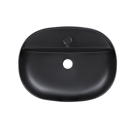 Раковина-чаша Qtap Scorpio 500x380x120 Matt black QT146533MB
