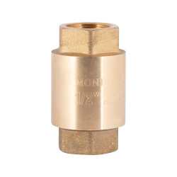 Зворотний клапан Icma з латунним штоком 1/2" №53
