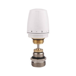 Кран термостатичний Thermo Alliance Standart 1/2"х3/4" з ручкою для колектора SFE009
