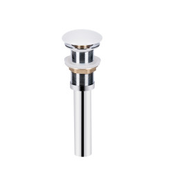 Донний клапан для раковини Qtap PU02 225х70х70 White