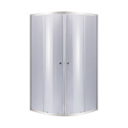 Душова кабіна Lidz Latwa SC90x90.SAT.LOW.GR, скло тоноване 4 мм без піддона