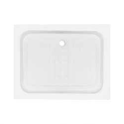 Душовий піддон KAPIELKA ST100x80х14 низький, прямокутний, діаметр зливу 52 мм Lidz