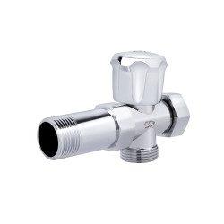 Кран шаровой Thermo Alliance Standart приборный с удлинителем 3/4"ННВ SD183W20