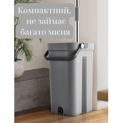 Швабра с отжимом и ведром Scratch Cleaning Mop 034