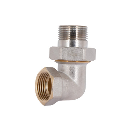 Сгон-американка Thermo Alliance Standart 1"ВН никель, угловой TAS191W25