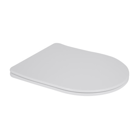 Сидіння для унітаза Qtap (Jay 490, Swan 490) з мікроліфтом Slim QT99SC6106W