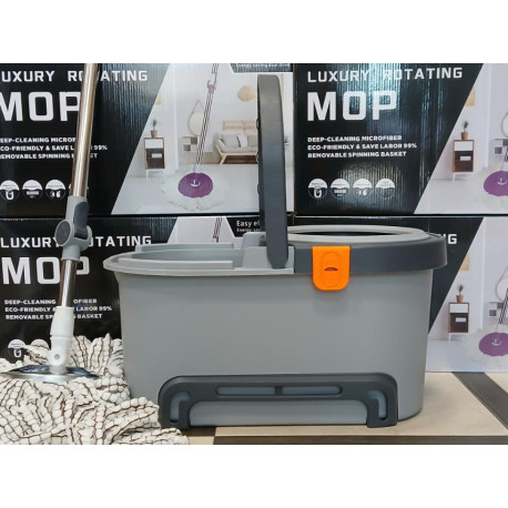 Універсальна швабра з віджимом-центрифугою і відром Easy Mop 024