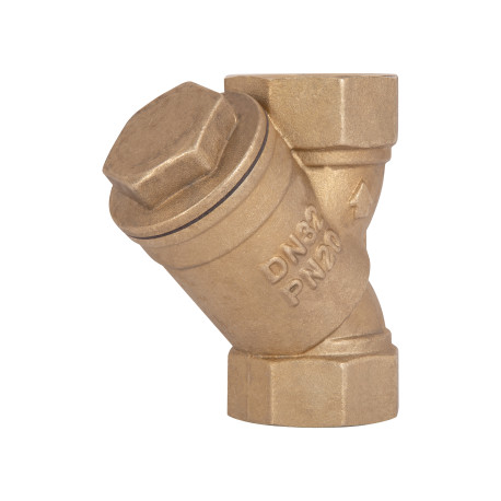 Фільтр косий Icma №50 грубої очистки 1&nbsp;1/4"ВВ латунний 83050AG05