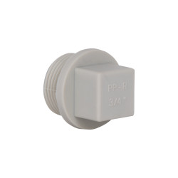 Заглушка PPR Thermo Alliance с резьбой 20х3/4" НР