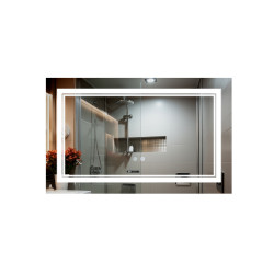 Дзеркало Qtap Cardinal (CA1) 800х500 з LED-підсвічуванням Touch, з антизапотіванням, з димером, рег. темп. кольору (3000-6500K) 