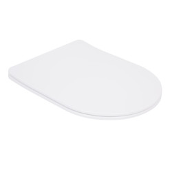 Qtap Сиденье для унитаза (Robin 520,660, Scorpio 520,660) 460x362x50 мм, White, с микролифтом, Slim Duroplast, Quick Release QT