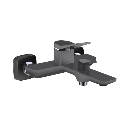 Змішувач для ванни Qtap Presto (з душовим гарнітуром) QTPRE259GRP45584 Graphite