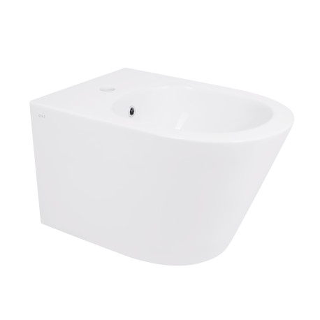 Биде подвесное Qtap Swan 485х360х320 мм, White QT16555379W