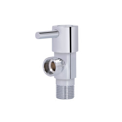 Кран угловой Thermo Alliance Standart (ручка палочка) с керам.буксой 1/2"Н х 1/2"Н SF343W1515