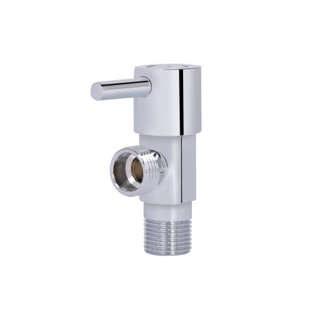 Кран угловой Thermo Alliance Standart (ручка палочка) с керам.буксой 1/2"Н х 1/2"Н SF343W1515