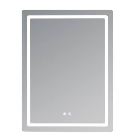 Зеркало Qtap Mideya (MI2) 600х800 с LED-подсветкой Touch, с антизапотеванием, диммером, рег. яркости QT2078F6080