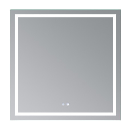 Зеркало Qtap Mideya (MI1) 800x800 с LED-подсветкой Touch, с антизапотеванием, диммером, рег. яркости QT2078NCF808048477