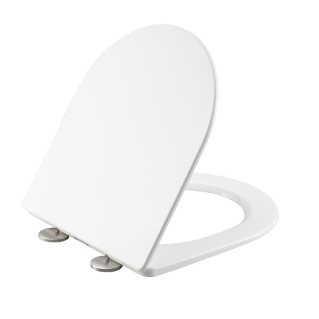 Qtap Сидіння для унітаза (Jay 640, Swan 640) 422x360x30 мм, White, з мікроліфтом, Slim Duroplast, Quick Release QTSC179W48699