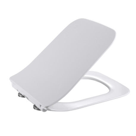 Qtap Сидіння для унітаза (Crow 640) 460x350x47 мм, White, з мікроліфтом, Slim Duroplast, Quick Release QTSC179W48700