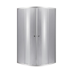 Душова кабіна Lidz Latwa SC90x90.SAT.LOW.DGR, скло темне тоноване 4 мм без піддона