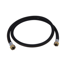 Шланг для газу чорний Thermo Alliance Standart 1/2" ВВ 50 см SD91G50