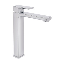Змішувач для раковини Lidz Dozorca 001FH високий (k35) Chrome LDDOZ001FHCRM48990